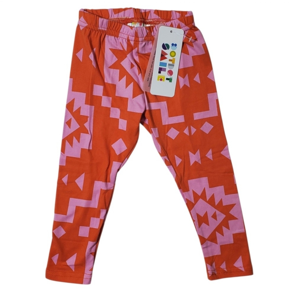 Dot Dot Smile 3pairs Kids 2T Leggings Soft Multi Colors Layering Pieces PlayTime - Picture 3 of 9